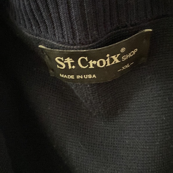 ST Croix Merino Wool Cardigan with Two-way Zipper in Contemporary Fit - Picture 9 of 17